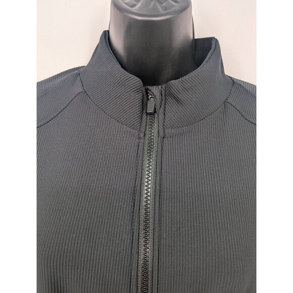 Hurley Zip Up Drawstring Performance Jacket Women Size XL Athleisure Minimalist - Picture 6 of 10